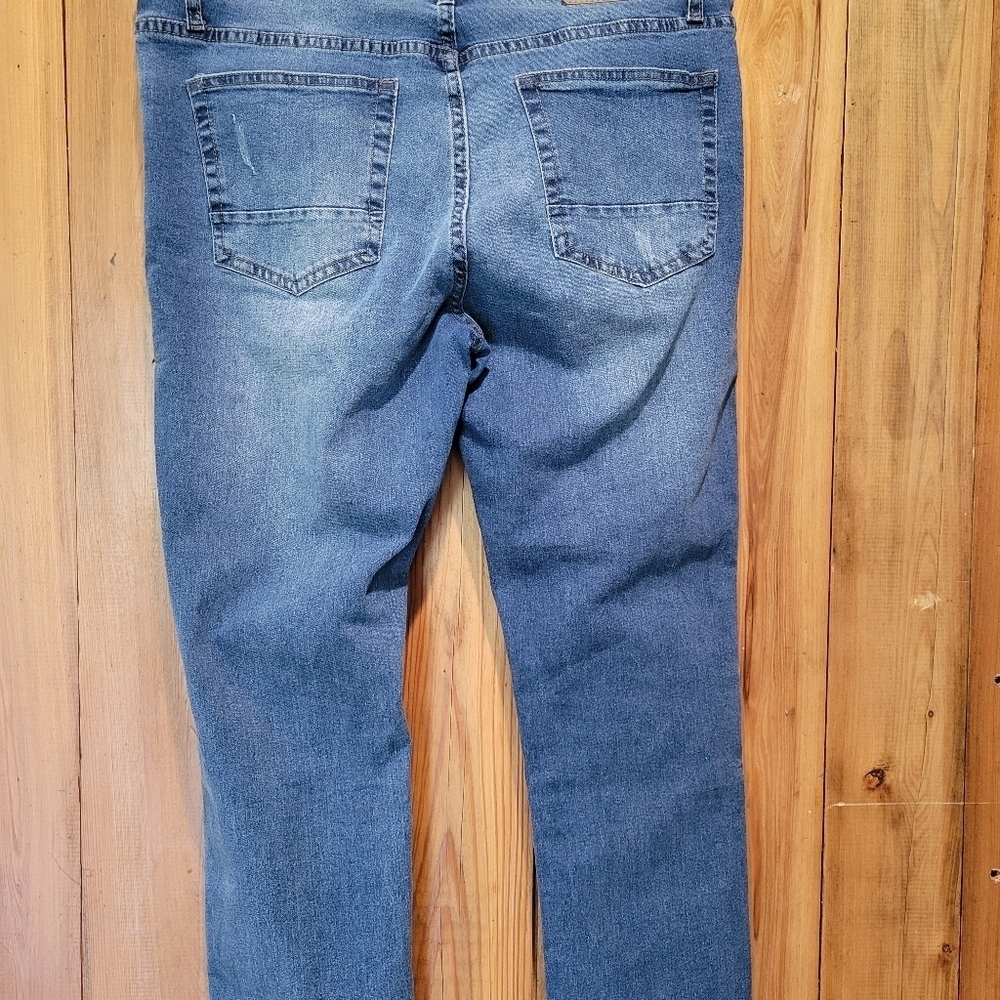 MBX DENIM Men's Blue Jeans - Picture 7 of 15